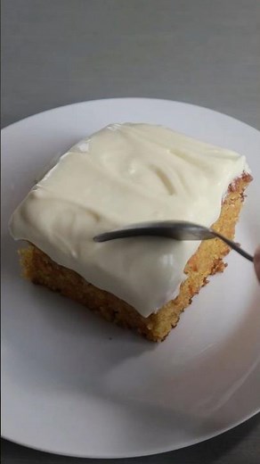 Gâteau aux carottes et fromages #creamcake #creamcheeserecipe #fyp