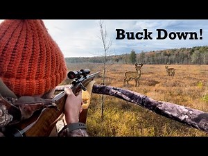 Deer Hunting New Hampshire | Buck & Doe Down!