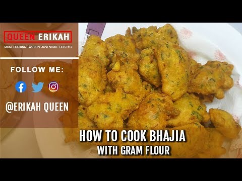 HOW TO COOK BHAJIA WITH GRAM FLOUR / BHAJIA ZA UNGA WA NDENGU