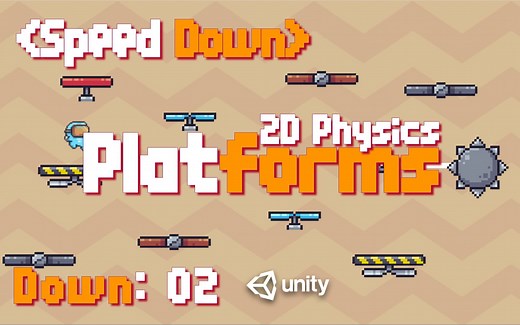 Unity入门教程:快速制作一个游戏02：用物理组件制作平台（Joint2D)