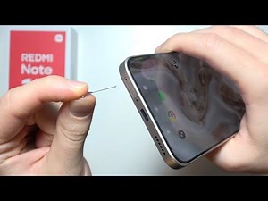 Redmi Note 15 Pro 5G: Insert SIM Cards Tutorial