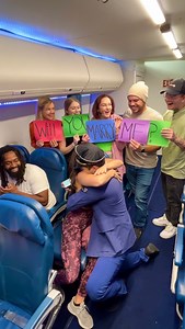5.7K views · 12 reactions | Pilot proposes to girlfriend over airplane intercom #proposal #engagement #surprise | Taylor and Jacob | Facebook