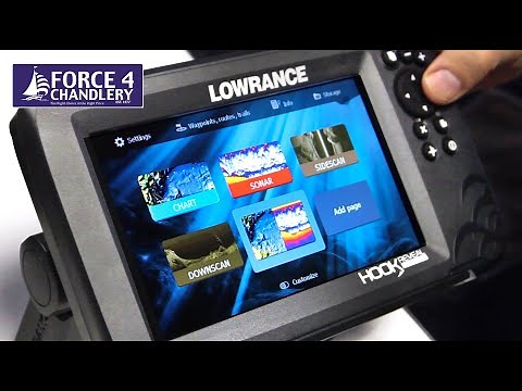 Lowrance Hook Reveal Chartplotter Fishfinder Combos with FishReveal technology - ideal for fishermen