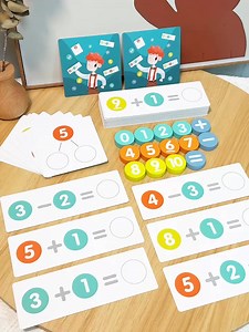 🧮Numerical Operations Learning Set Make learning math fun and interactive with our Numerical Operations Educational Toy! 🎯 Designed for kids aged 3 years and above (36 months), this engaging toy helps little learners understand basic addition, subtraction, and number recognition through colorful and hands-on activities 🌈 ✨ Key Benefits: 🔢 Enhances early math skills and logical thinking 🧠 Promotes thinking training and problem-solving abilities 🤝 Encourages communicative interaction between