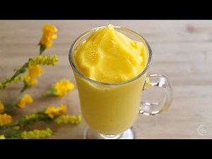 Quick & Easy Mango Ice Cream Recipe | Dairy Free & Sugar Free | The Sweetest Journey
