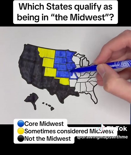 Identifying the States in the Midwest Region