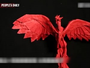 How exquisite the origami is! A Chinese Gen Z-er spent 187 days folding a beautiful paper dragon, creating what is regarded as the most complicated origami in the world. | Beautiful China