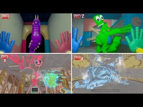 Poppy Playtime Chapters 1–4 – Full Story Gameplay + Secret Lore