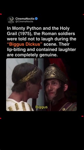 When I say The Name “Biggus Dickus”😂