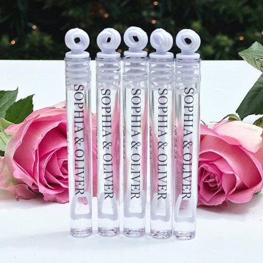 Wedding Bubbles Personalized Wedding Favors Ceremony Send Off - Etsy