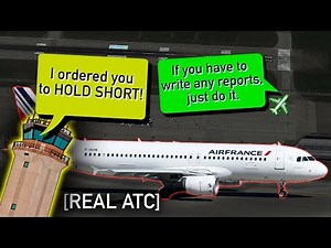 Pilot IGNORED Controller's instructions at Zurich Airport. REAL ATC
