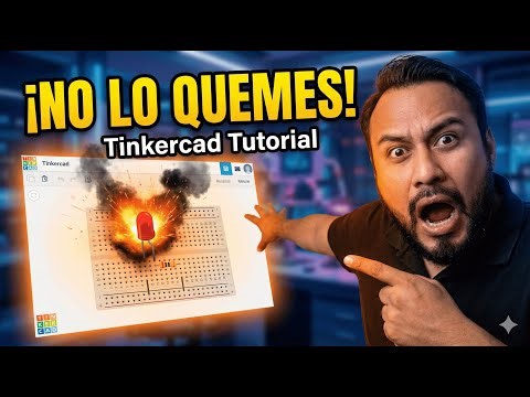 Cómo Encender un LED en Tinkercad Sin Quemarlo: Tutorial 01