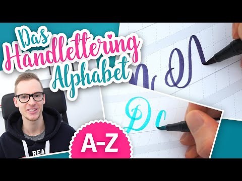 The Handlettering Alphabet (100+ Styles in real time) including detailed shots