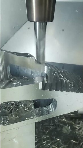 🎬 Making The Cut - CNC In Slow Motion! Step Roughing With A 12/R2.0mm Carbide Bullnose Endmill