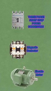 57K views · 879 reactions | START STOP POWER CONNECTION 3 PHASE #fbreels #fbreelsvideo #viralreelsfb #reelsfb #electricaltutorial #reels #everyone | Electrical Tutorial | Facebook