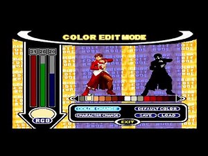 Capcom vs SNK Pro: Colour Edit