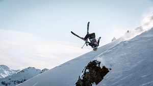 The winner runs of the freeride event Open Faces in Obertauern, Austria