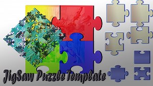 JigSaw Puzzle Template