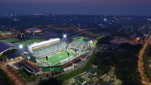 Students leave their mark on USF's stadium