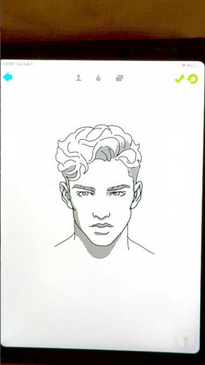 How to Draw a Face (Easy Proportions) ✍️