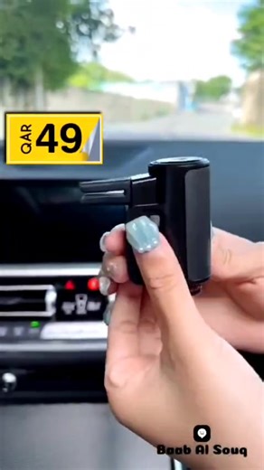 🚗✨ Intelligent Car Diffuser – Drive Fresh, Drive Smart! ✨🚗 Turn every ride into a refreshing experience with this Smart Car Aromatherapy Diffuser! 🌿 Keep your car smelling amazing and your mood refreshed wherever you go. ✅ Smart fragrance control ✅ Long-lasting battery life ✅ Type-C fast charging 💰 Only QAR 49 🚘 Available now at Baab Al Souq 📩 DM us : https://wa.me/97433971122 #BaabAlSouq #CarDiffuser #CarEssentials #FreshDrive #QatarDeals #CarAccessories #FragranceLover #SmartGadgets | Ba