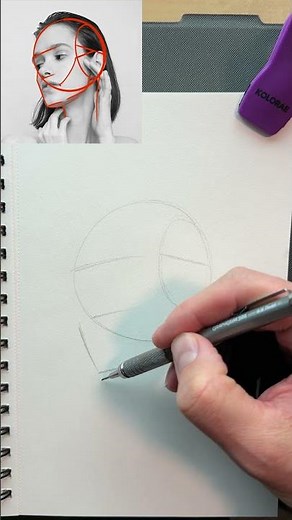 How to Draw a Loomis Head | BEST Way to Draw Faces