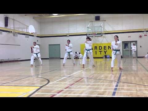 Blue Belt Testing Basics, IKD Shotokan Karate | Shihan Maureen Woon-a-tai Nov 2012