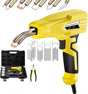 100W Hot Stapler, Seesii Welder Gun with 4 Types Staples, Welder Machine 3s Quick Heating