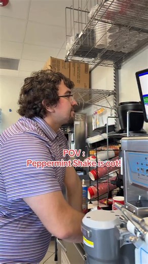 No secret our Peppermint Shake is back—and we are loving how many we’ve already made! ❄️💗 This festive favorite is here for a limited time only, so grab yours while it lasts. We can’t wait to serve you! 🎄🥤 #explorepage #explore #reels #viral #skit #chickfila #sweettreat #limited #cfa #cfalakeforestand380 #mckinney #prosper #frisco | Chick-fil-A Lake Forest and 380