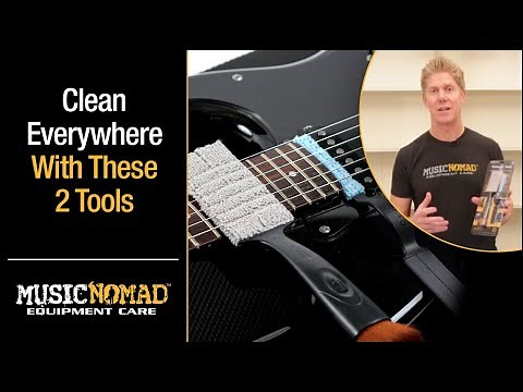 How to Clean and Detail your Guitar with the Nomad Tool Set by MusicNomad