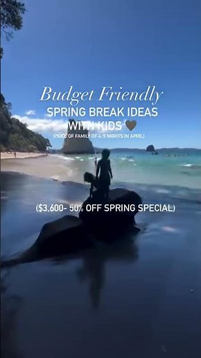 Comment “SPRING BREAK” for budget friendly and family friendly vacation ideas for spring break