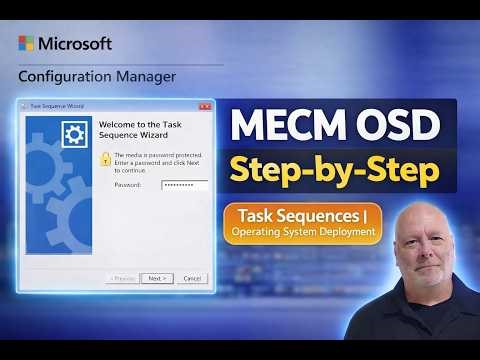 MECM OSD FULL Walkthrough (2026) | PXE, Task Sequences, Imaging & Troubleshooting