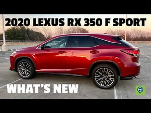 What's New For the 2020 Lexus RX 350 F Sport