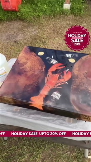 Want Tables Like This? UltraClear Holiday Sale 🎄