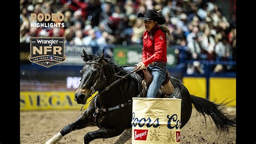 When a woman beats the fastest cowboys in rodeo