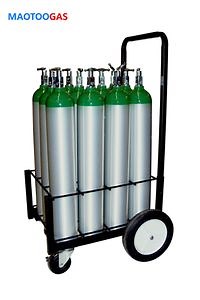 [Hot Item] Industrial 1-50L DOT Gas Mini Tank Oxygen Cylinder for Medical Use