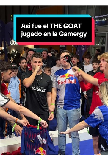 Quien se llevara el THE GOAT (7 Retos para averiguarlo) lo jugamos en la @GAMERGY Es x @Red Bull España #thegoat #Publi