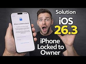 iOS 26.3 Bypass iPhone Locked to Owner How To Unlock iCloud Activation Lock (2026)