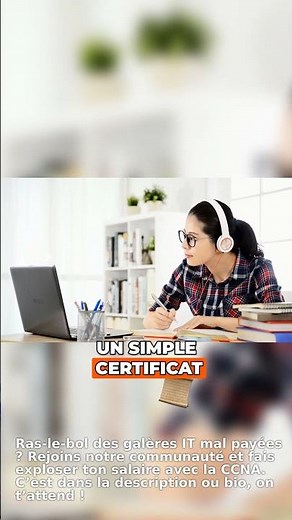La certification IT n'est pas à prendre à la légère! 💻 Elle ouvre des portes incroyables! 🚪 Pr