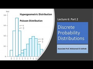 6-2: Hypergeometric and Poisson Distributions شرح