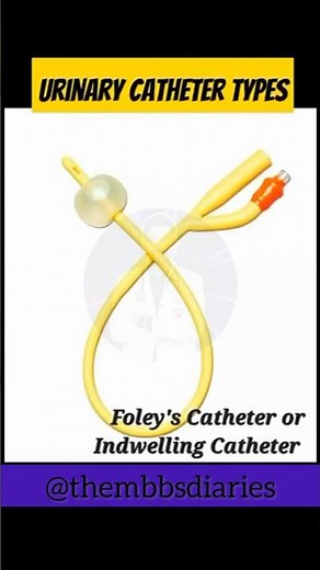 Urinary catheter Types