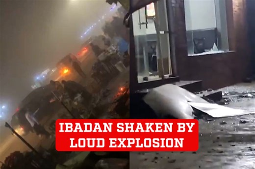 Explosion destroys buildings in Ibadan Nigeria - Video - MarcaTV