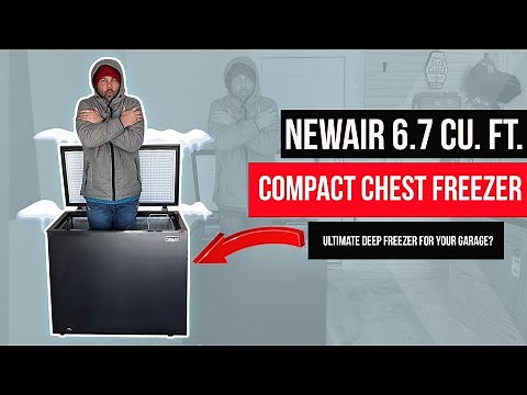 Unveiling the Best Deep Freezer for Your Garage - Newair 6.7 Cu. Ft. Compact Chest Freezer