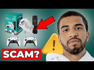 HCS350 Pro Portable Home Projector Honest Review | artronyx.com Legit or Scam? (2026)