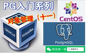 〖PG入门系列〗PostgreSQL的对象管理（十一）