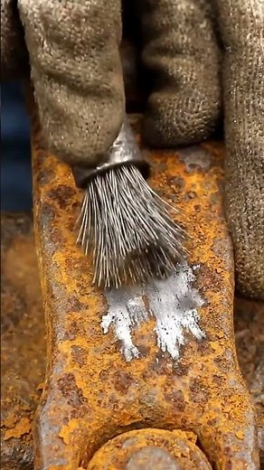 Satisfying Rust Removal from Metal 🔥 Before & After Transformation