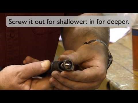 AVT 206 A&P Sheet Metal Class - P1 - Adjusting a Microstop Countersink