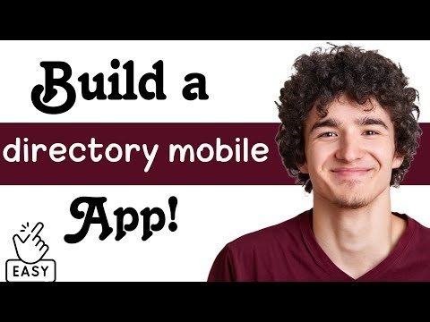 How to build a directory mobile app