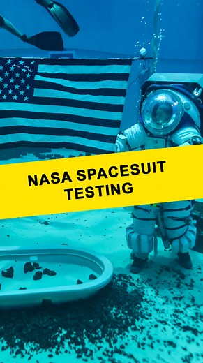 1.4M views · 9.8K reactions | Rigorous spacesuit testing is underway...