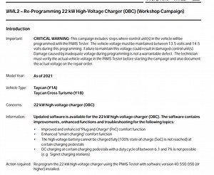 22kW OBC Update - PFF
